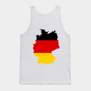 German Map Flag Tank Top